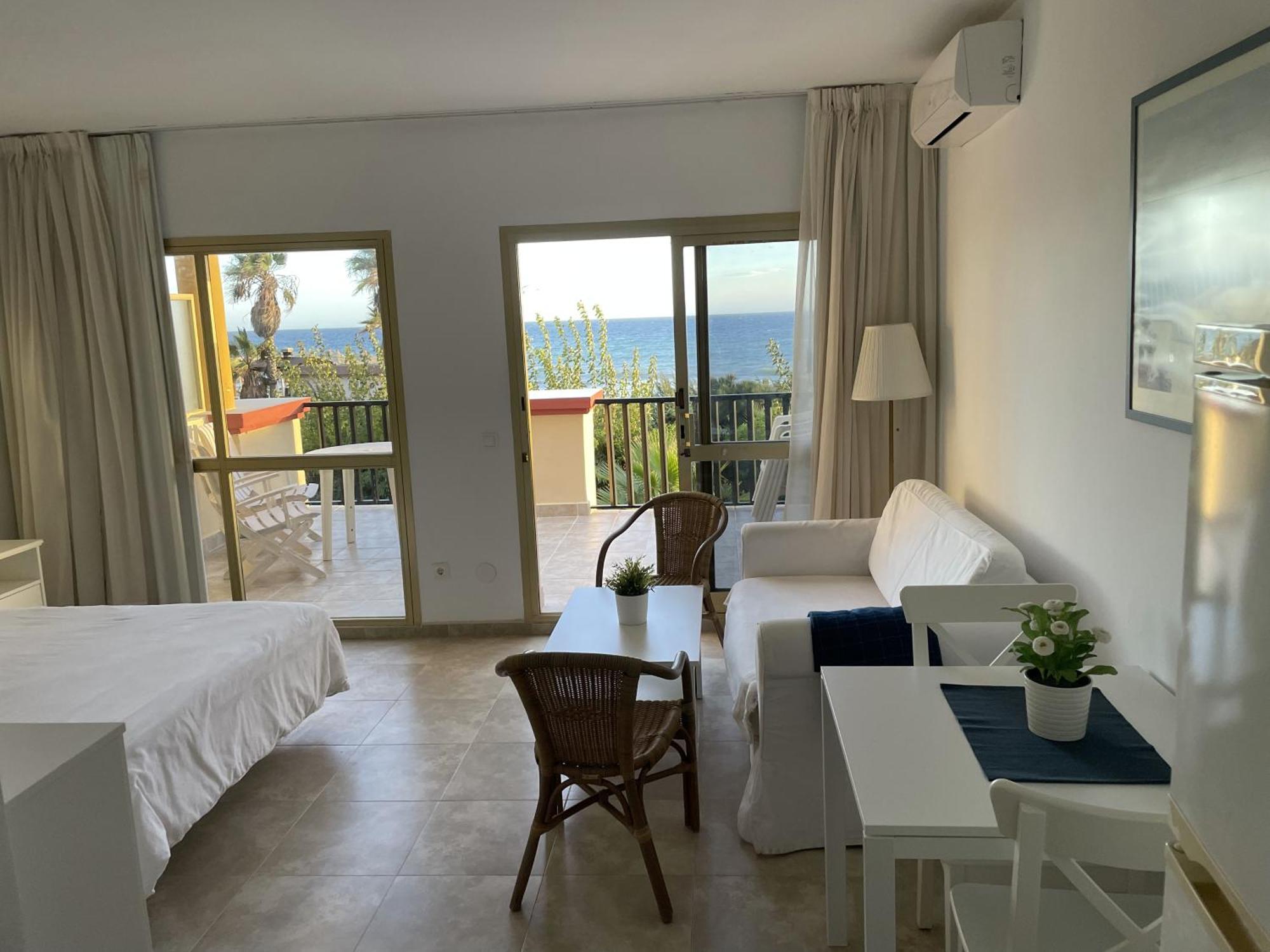 Estudio Con Insuperables Vistas Al Mar: Aparcamiento Marbella Dış mekan fotoğraf