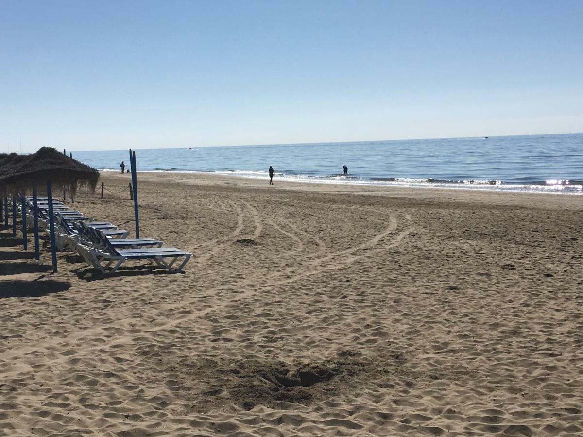 Estudio Con Insuperables Vistas Al Mar: Aparcamiento Marbella Dış mekan fotoğraf