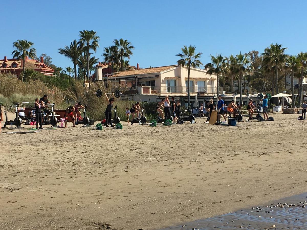 Estudio Con Insuperables Vistas Al Mar: Aparcamiento Marbella Dış mekan fotoğraf
